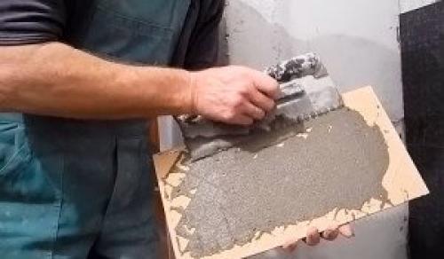 Скоростная укладка плитки. Укладываем плитку