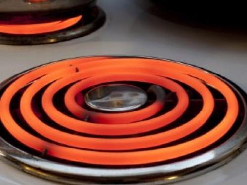 Галогеновая плита принцип работы. Конфорки для электроплит: особенности и виды 01