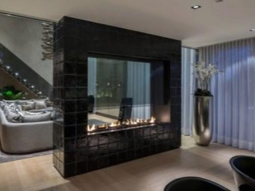 Декоративная плитка в интерьере. Отделка коридора декоративным камнем 04 Декоративная плитка в интерьере. Отделка коридора декоративным камнем 04