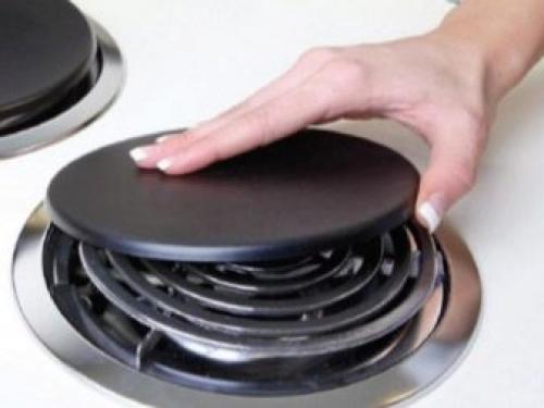 Галогеновая плита принцип работы. Конфорки для электроплит: особенности и виды 02