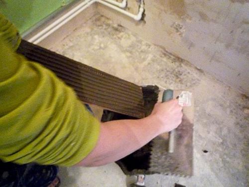 Как правильно уложить плитку. Укладка плитки