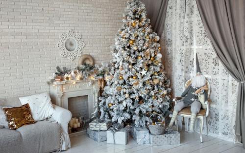 Украшения на Новый год 2019 своими руками. Елочка с ножками 16