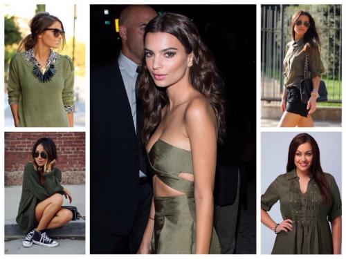 Сочетание цветов хаки. Цвет хаки | Как носить?