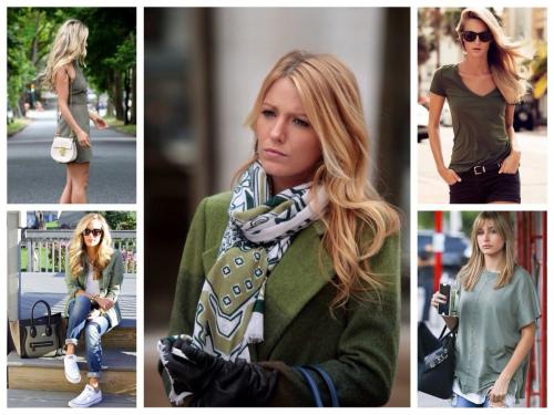 Сочетание цветов хаки. Цвет хаки | Как носить?