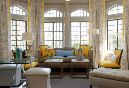 Цвета сочетающиеся с серым в интерьере. Популярные цветовые комбинации