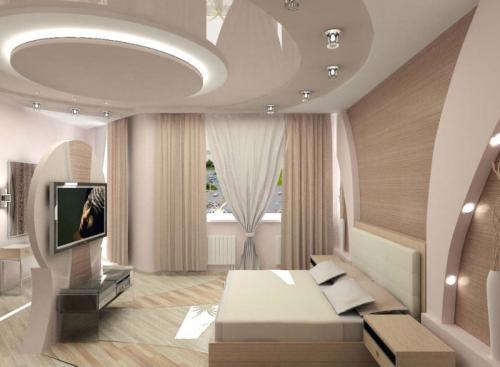 Виды натяжных потолков для спальни. Виды натяжного потолка