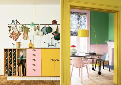 Пыльно-розовый цвет в интерьере. Где применять, с чем сочетать+ФОТО