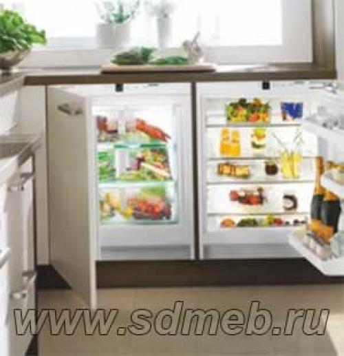 Встроенный холодильник под столешницу. Обзор холодильников встраиваемых под столешницу на кухне