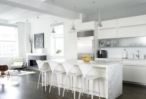 Какие цвета сочетаются с белым. Использование серого цвета в интерьере 22