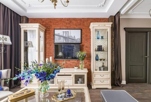 Обои для зала 2019. Фото стильных обоев для зала 2019