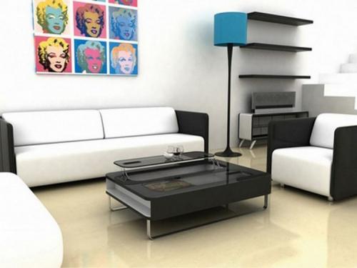 Какие цвета сочетаются с белым. Использование серого цвета в интерьере 25