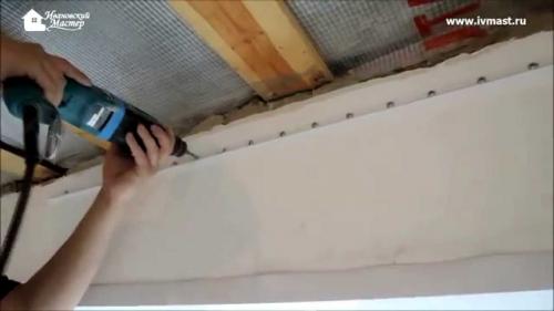 Потолок из обычной ткани. Как сделать тканевый натяжной потолок своими руками