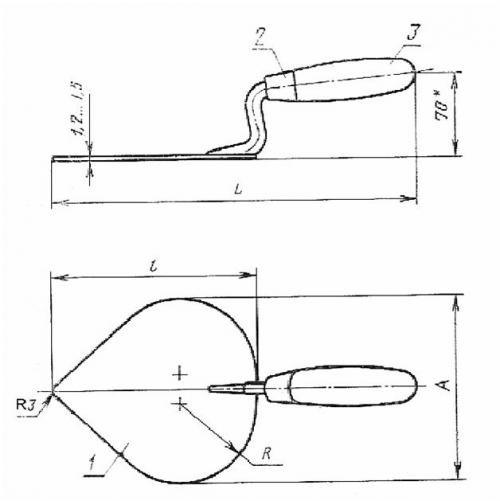 Как наносить декоративную штукатурку кельмой. Основной инструмент: внешний вид, необходимые свойства