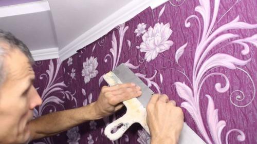 Варианты отделки стен обоями. Отделка стен обоями — фото идеи яркого и гармоничного сочетания в интерьере