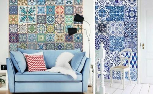 Какие лучше обои поклеить в зале. Особенности комбинирования обоев двух цветов в зале 14