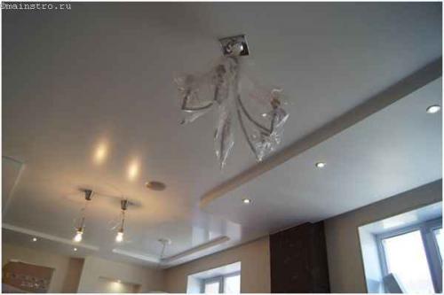 Натяжной потолок плюсы и минусы. Натяжной потолок: плюсы и минусы