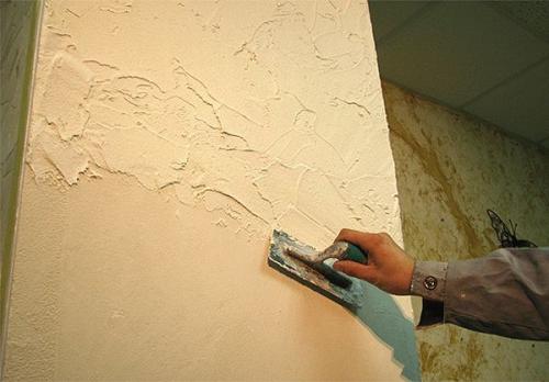 Декоративная штукатурка, как наносить на стену. Декоративная штукатурка –, что это такое? 07