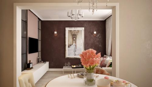 Коричневый цвет в интерьере гостиной. Оформление интерьера гостиной в коричневом цвете