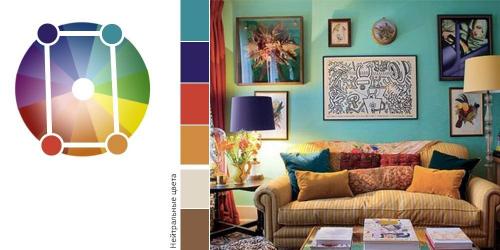 Сочетание цветов в интерьере: что и с чем можно мешать?