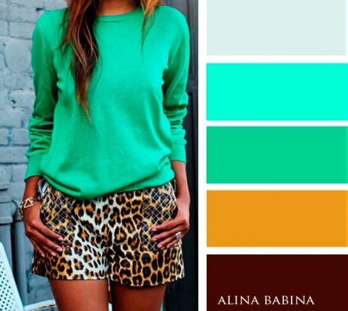 Сочетание коричневого и зеленого в интерьере. Коричневый и белый или бежевый 09