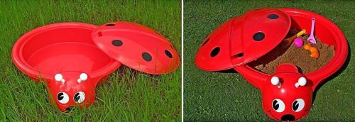 Песочница с крышей своими руками чертеж. Из чего делаются песочницы своими руками: фото и советы