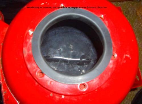 Заменить грушу в гидроаккумуляторе. Замена мембран в гидроаккумуляторах: рекомендации по демонтажу и установке 22