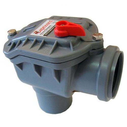 Обратный клапан для канализации. Правильное расположение 06