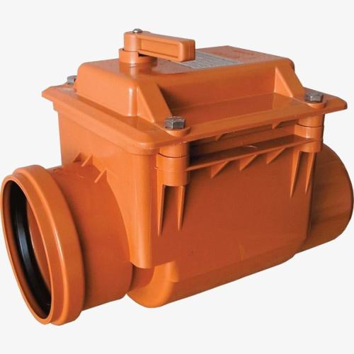 Обратный клапан для канализации. Правильное расположение 02