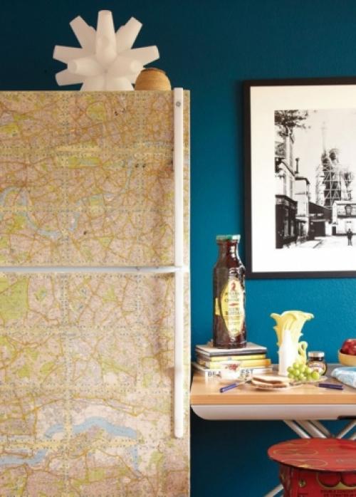 Обклеиваем холодильник самоклейкой. Как выбрать плёнку для холодильника 27