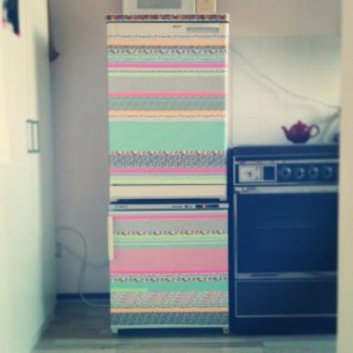 Самоклейка на холодильник. Как подобрать и наклеить пленку