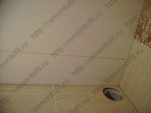 Как установить последнюю панель ПВХ на стену. Как установить последнюю панель ПВХ на стене