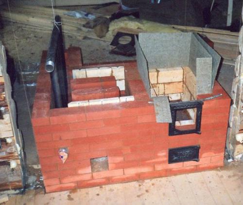 Самодельный водяной котел для кирпичной печи. Условия оптимальной работоспособности систем