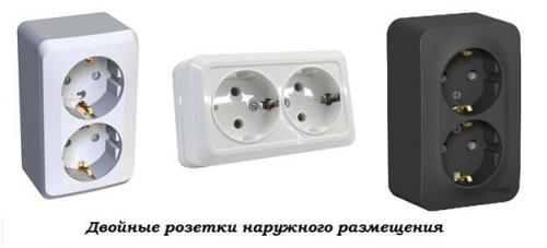 Подключение двойной розетки с заземлением. Схема подключения двойной розетки с заземлением 05