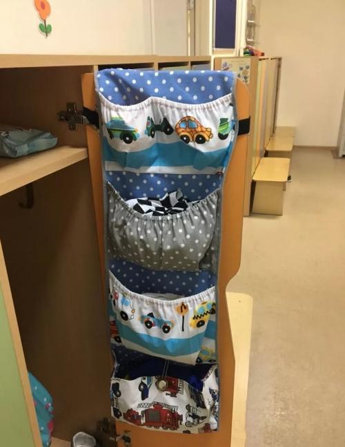 Кармашки на шкафчик в детском саду. Мастер-класс по созданию кармашков на шкафчик в детском саду