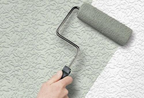 Стеклообои под покраску, как клеить и красить. Стеклообои: свойства материала