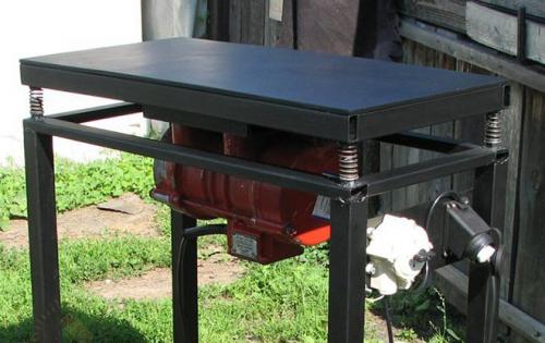 Как сделать искусственный камень из гипса. Вибростенды