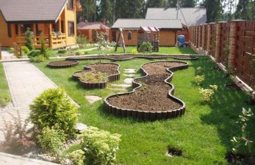 Озеленение частного двора. Как оформить дизайн двора частного дома: красивые идеи ландшафтного дизайна и советы по их применению (115 фото)