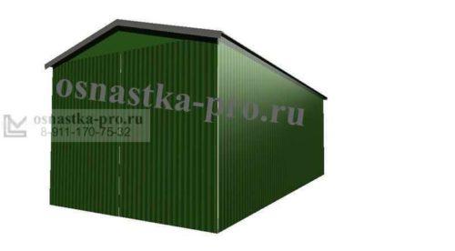 Заказать гараж из профнастила. Выбор раздела: