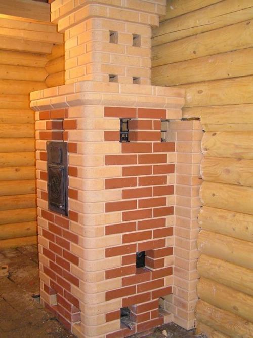 Кирпичная печь для бани с закрытой каменкой порядовка. Виды печи из кирпича для бани