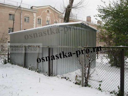 Заказать гараж из профнастила. Выбор раздела: