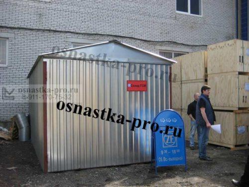 Заказать гараж из профнастила. Выбор раздела: