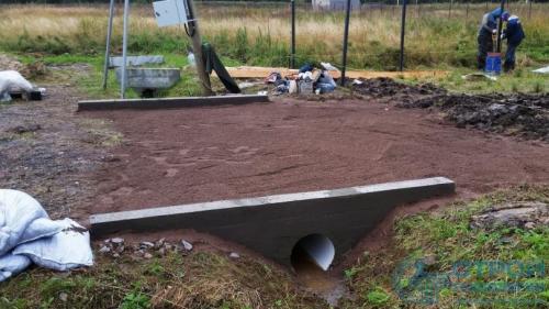 Въезд на участок с уклоном. Как сделать въезд на участок — этапы обустройства заезда, а также установление подпорных стенок! (фото и видео)