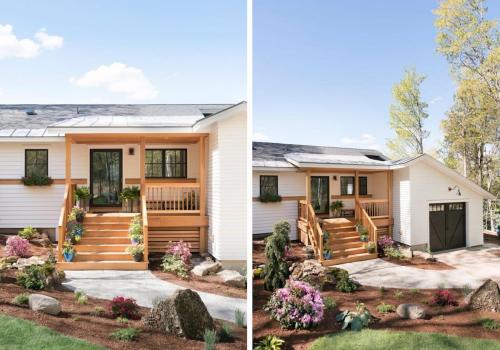 Варианты крыльца из металла. Деревянное крыльцо