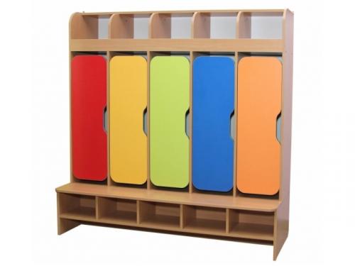 Шкафчик для раздевалки в детском саду. Разнообразие моделей