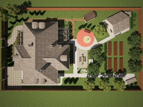 Планировка участка 25 на 30 метров. Планировка участка: актуальные схемы и варианты современной планировки садового и дачного участков