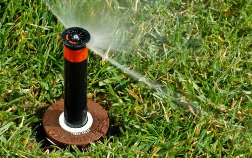 Приспособление для орошения участков. Спринклерный