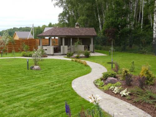 Угловой участок планировка. Планировка участка — зонирование и правила расположения элементов в ландшафтном дизайне (120 фото)