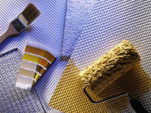 Как правильно красить стеклообои латексной краской. Покраска стеклообоев: какую краску выбрать?