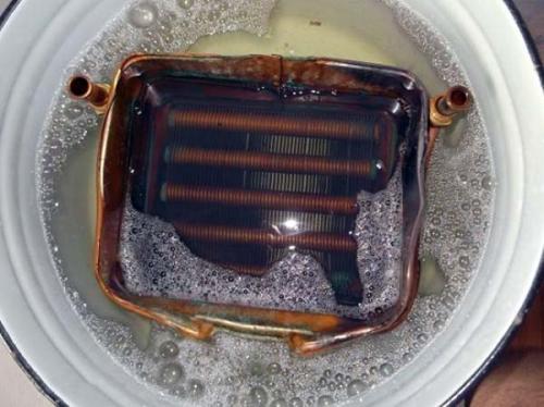 Сетчатый фильтр газовой колонки. Процедура промывки