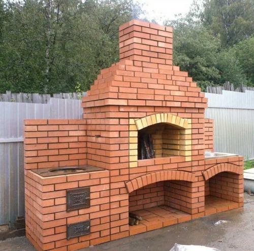 Кладка барбекю своими руками. Барбекю из кирпича своими руками пошаговая инструкция для домашнего умельца (фото + видео)